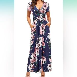 Long floral dress